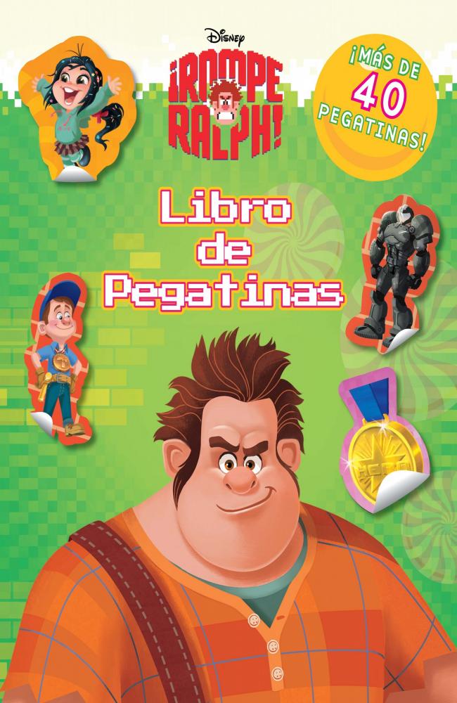 Rompe Ralph. Libro de pegatinas