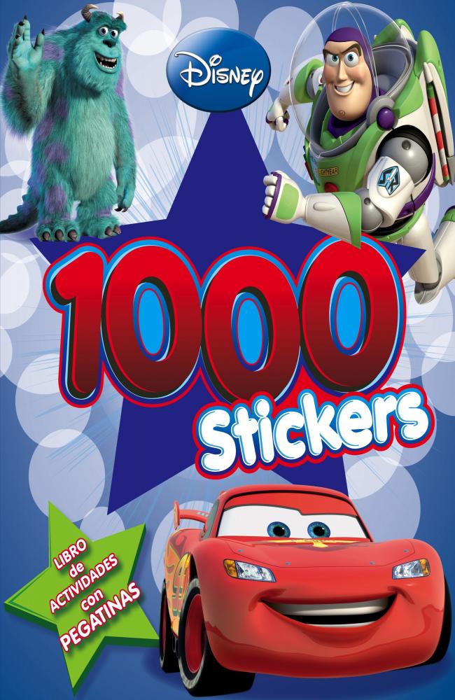 Pixar. Libro de actividades con 1000 pegatinas
