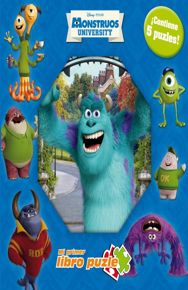 Monstruos University. Mi primer libro puzle