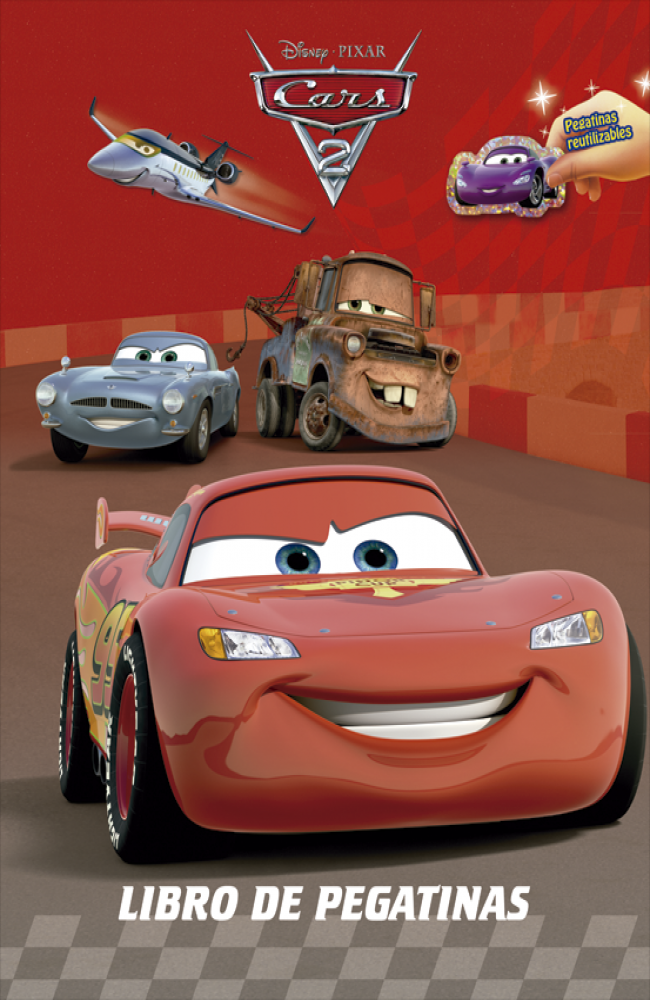 Cars 2. Libro de pegatinas
