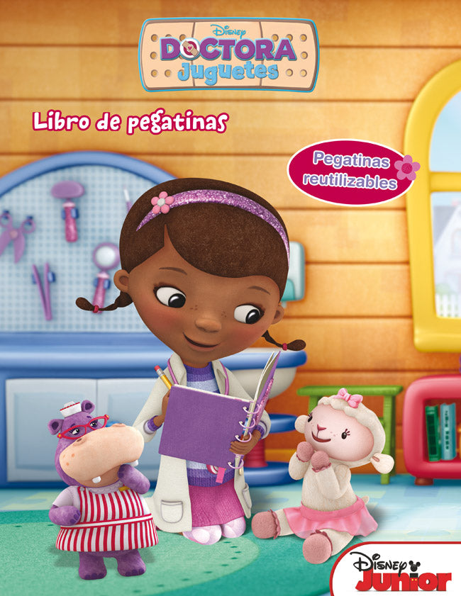 Doctora Juguetes. Libro de pegatinas