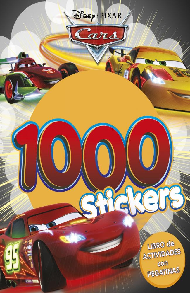 Cars. Libro de actividades con 1.000 pegatinas
