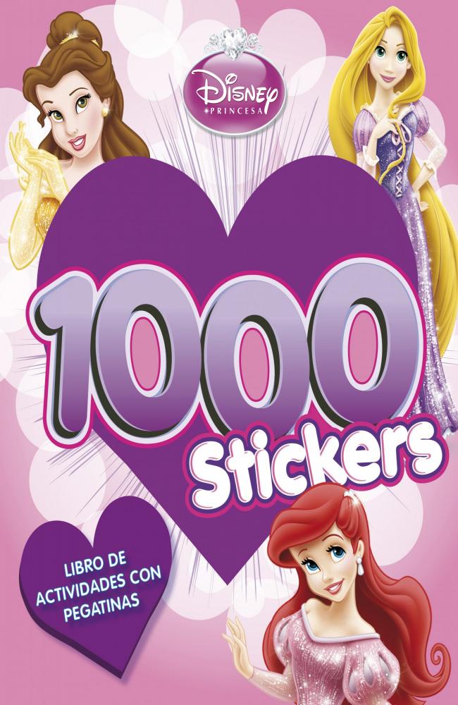 Princesas. Libro de actividades con 1.000 pegatinas