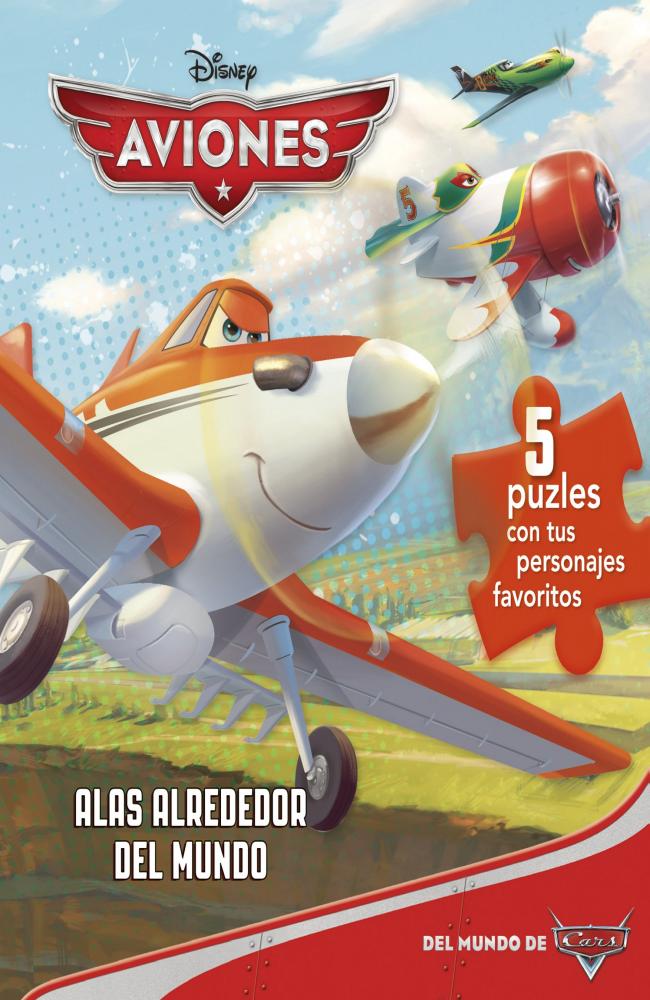 Aviones. 5 puzles