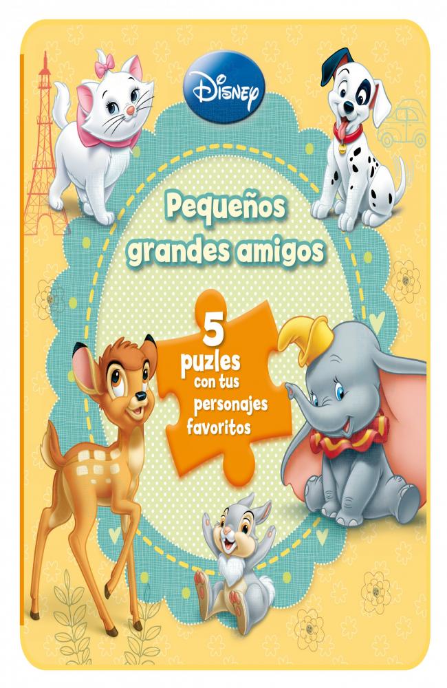 Clásicos Disney. 5 puzles