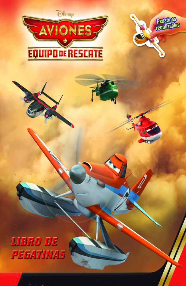 Aviones. Equipo de rescate. Libro de pegatinas